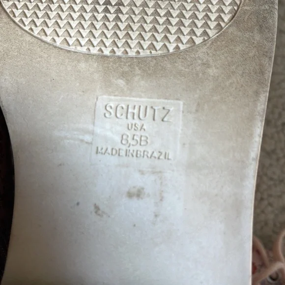 Schutz Mckenzie Floral Leather Boots Size 8.5 - Picture 10 of 12